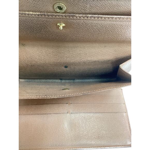 Vintage Louis Vuitton Wallet Women’s One Size Monogram M11911 Porte Tresor Brown - Picture 6 of 8